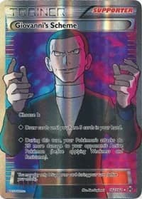 Giovanni's Scheme BREAKthrough 162 Pokémon card