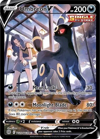 Umbreon V Brilliant Stars TG22 Pokémon card
