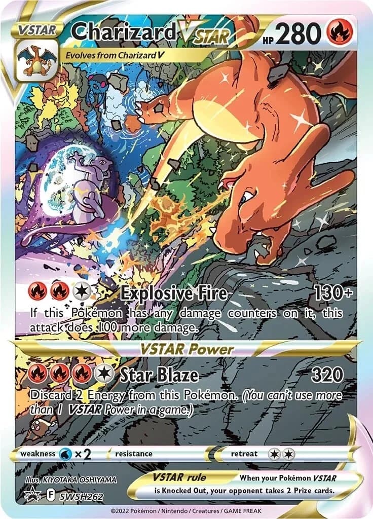 Charizard VStar Promo SWSH262 Pokémon card