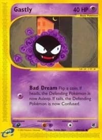 Gastly Expedition 109 Pokémon card