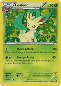 Leafeon Promo BW87 Pokémon card