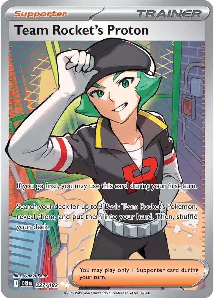 Team Rocket's Proton Destined Rivals 227 Pokémon card