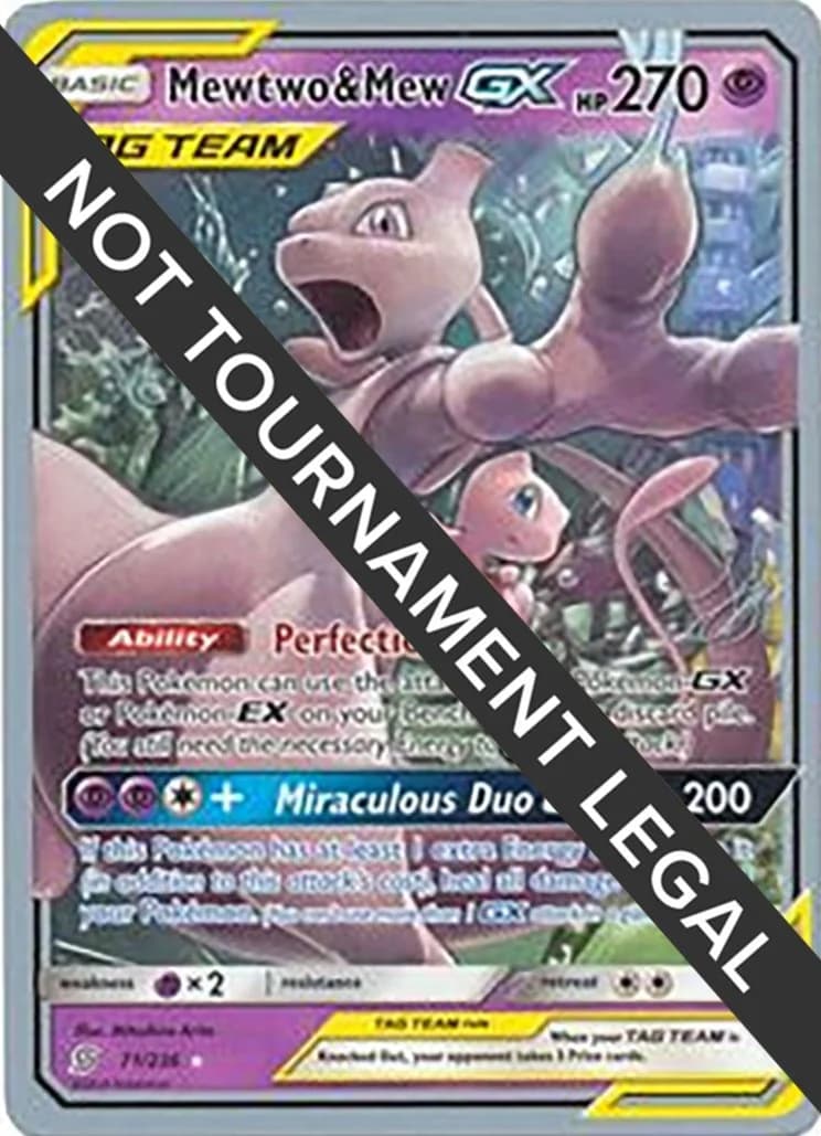 Mewtwo & Mew GX World Championships 2019 71 Pokémon card