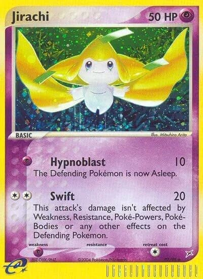 Jirachi Team Magma & Team Aqua 97 Pokémon card