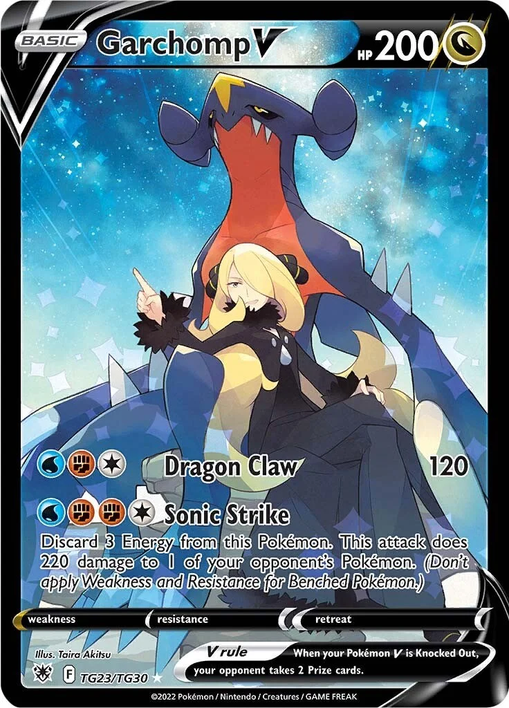 Garchomp V Astral Radiance PSA 10 Pokémon card