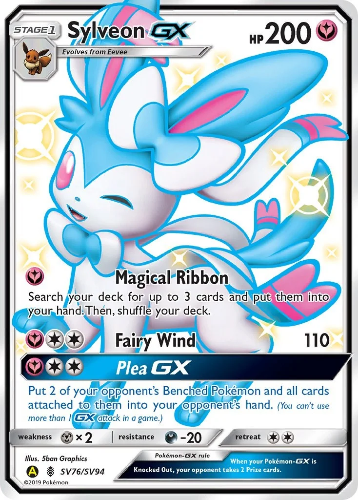 Sylveon GX Hidden Fates PSA 10 Pokémon card