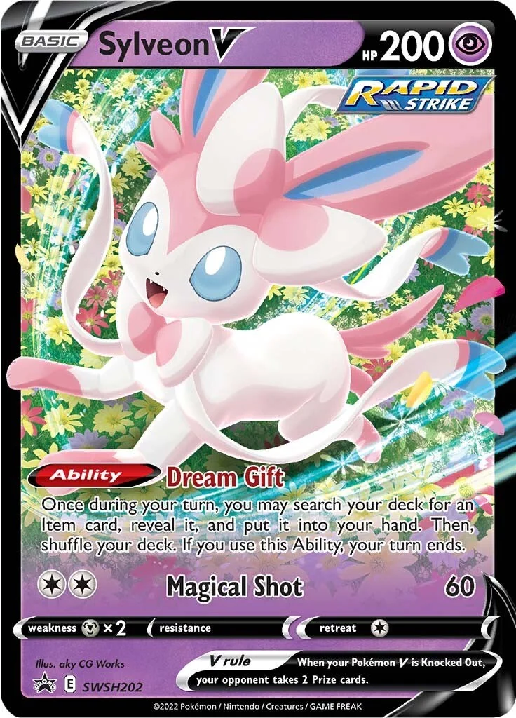 Sylveon V Promo PSA 10 Pokémon card