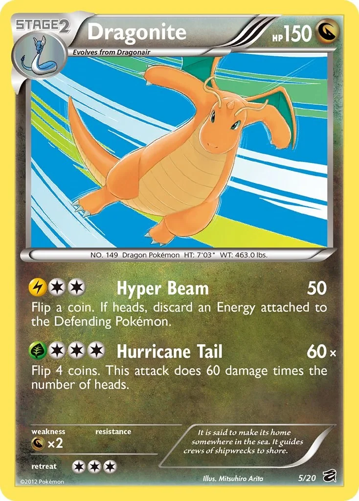 Dragonite Dragon Vault PSA 9 Pokémon card