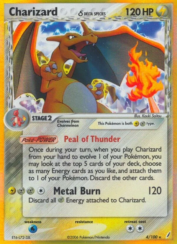 Charizard [Reverse Holo] Crystal Guardians PSA 9 Pokémon card