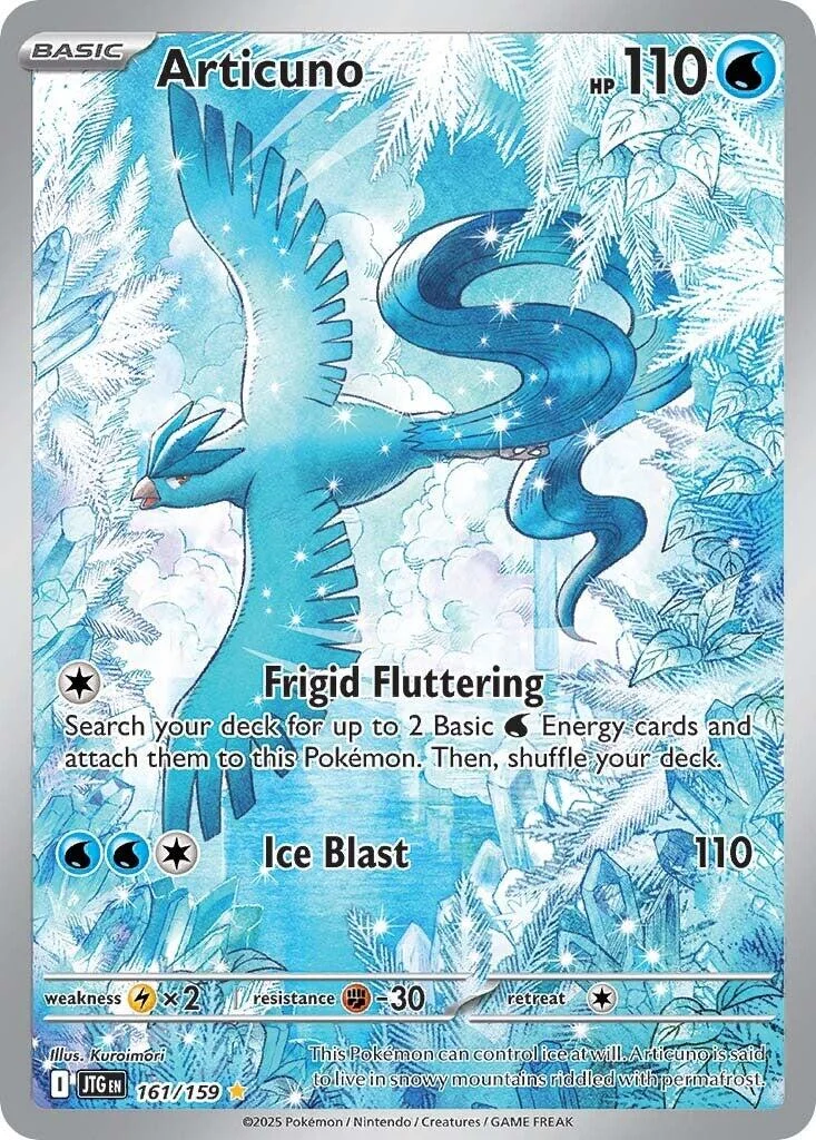 Articuno Journey Together PSA 10 Pokémon card