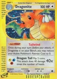 Dragonite [Reverse Holo] Expedition PSA 9 Pokémon card