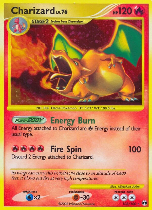 Charizard Stormfront PSA 9 Pokémon card
