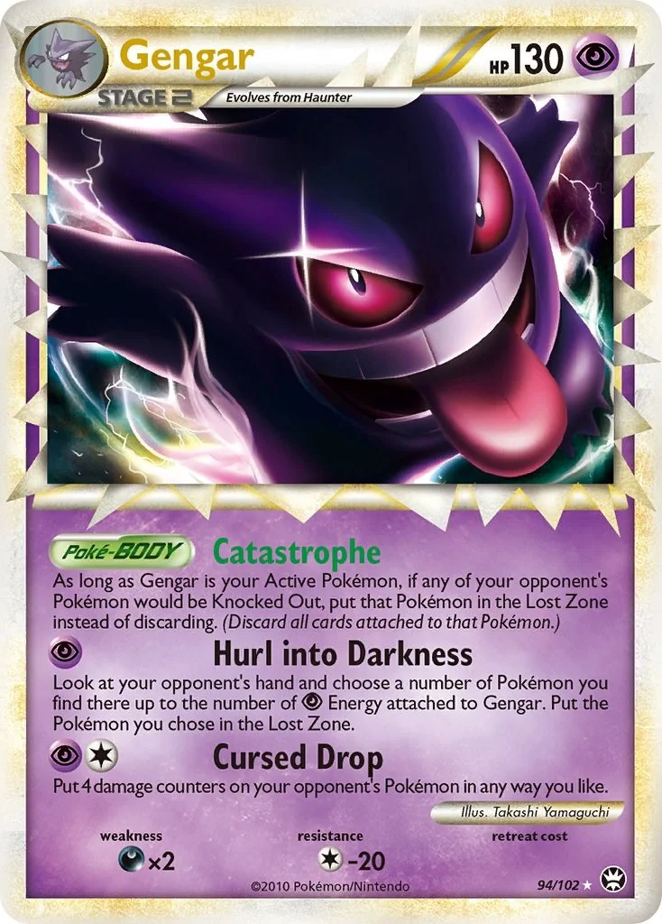 Gengar Triumphant PSA 9 Pokémon card
