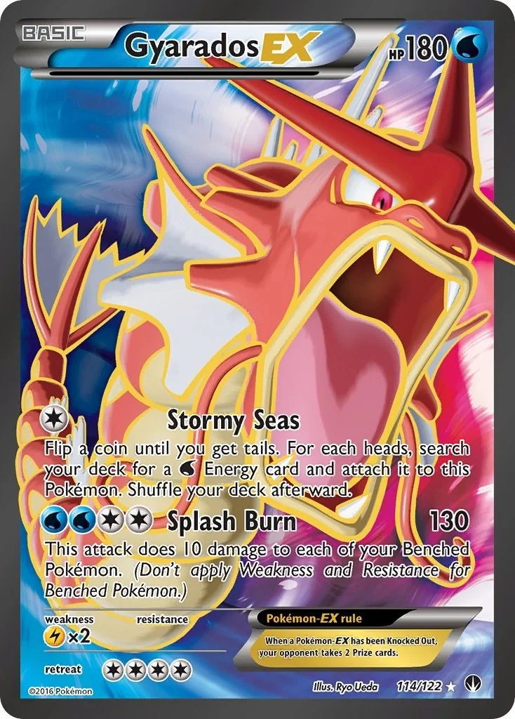 Gyarados EX BREAKpoint PSA 10 Pokémon card