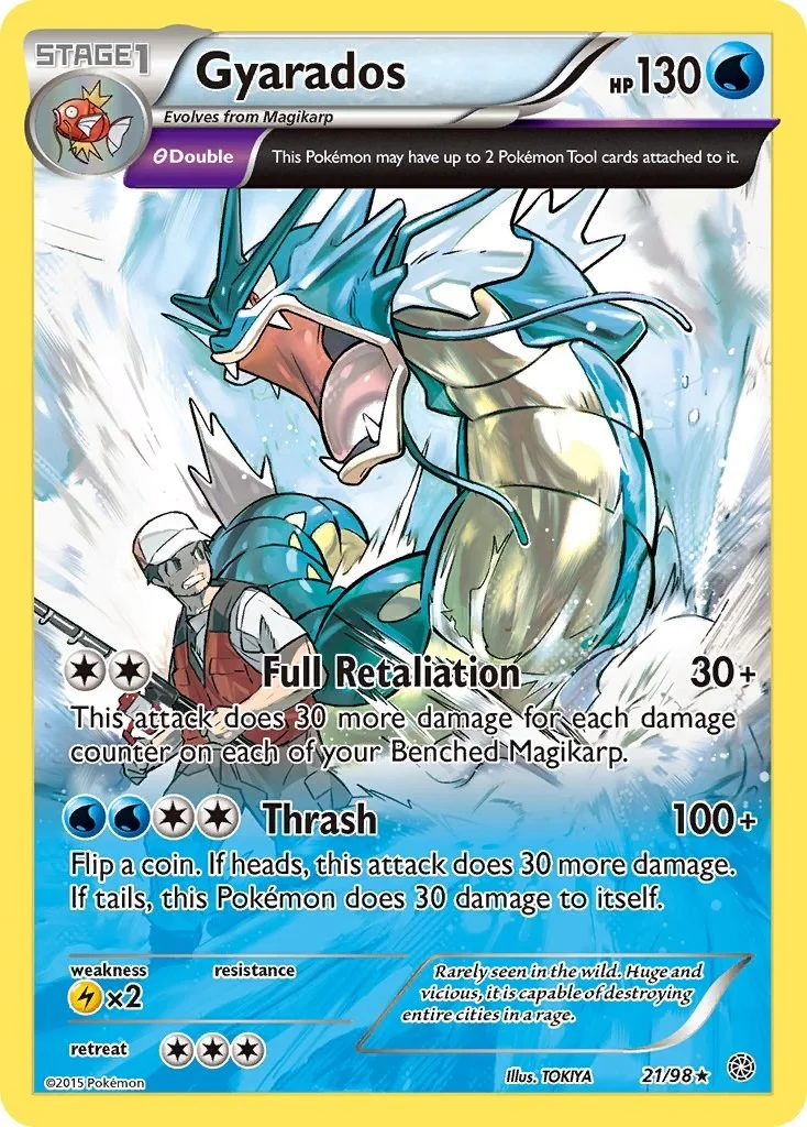 Gyarados Ancient Origins PSA 9 Pokémon card