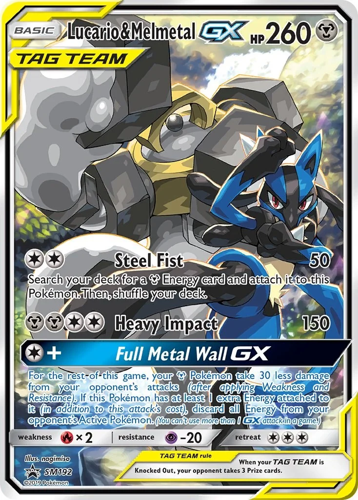Lucario & Melmetal GX Promo PSA 10 Pokémon card