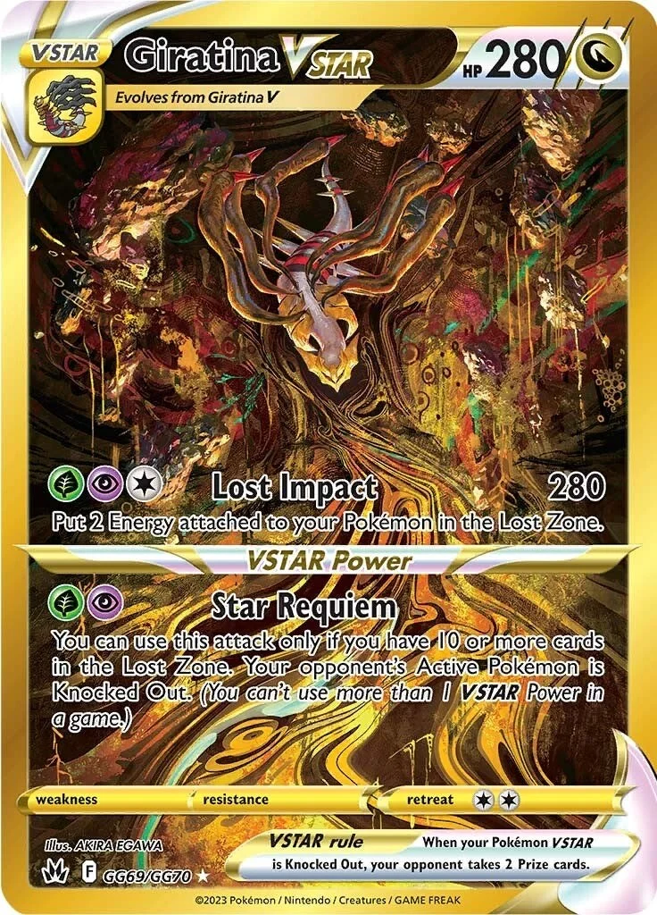 Giratina VSTAR Crown Zenith PSA 10 Pokémon card