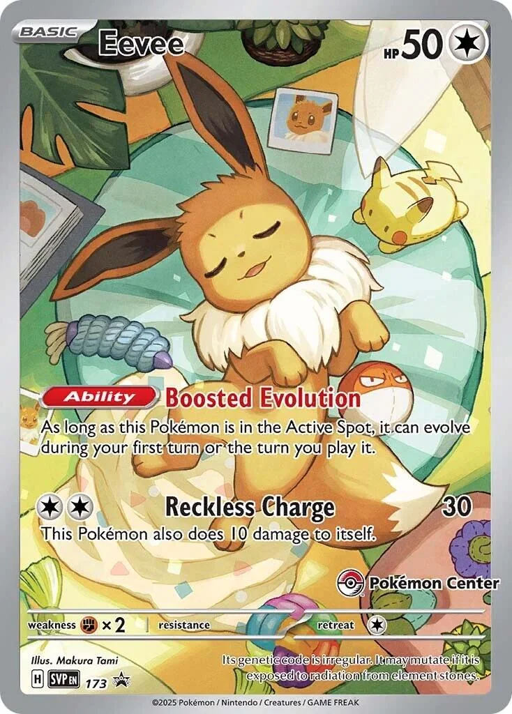 Eevee [Pokemon Center] Promo PSA 10 Pokémon card