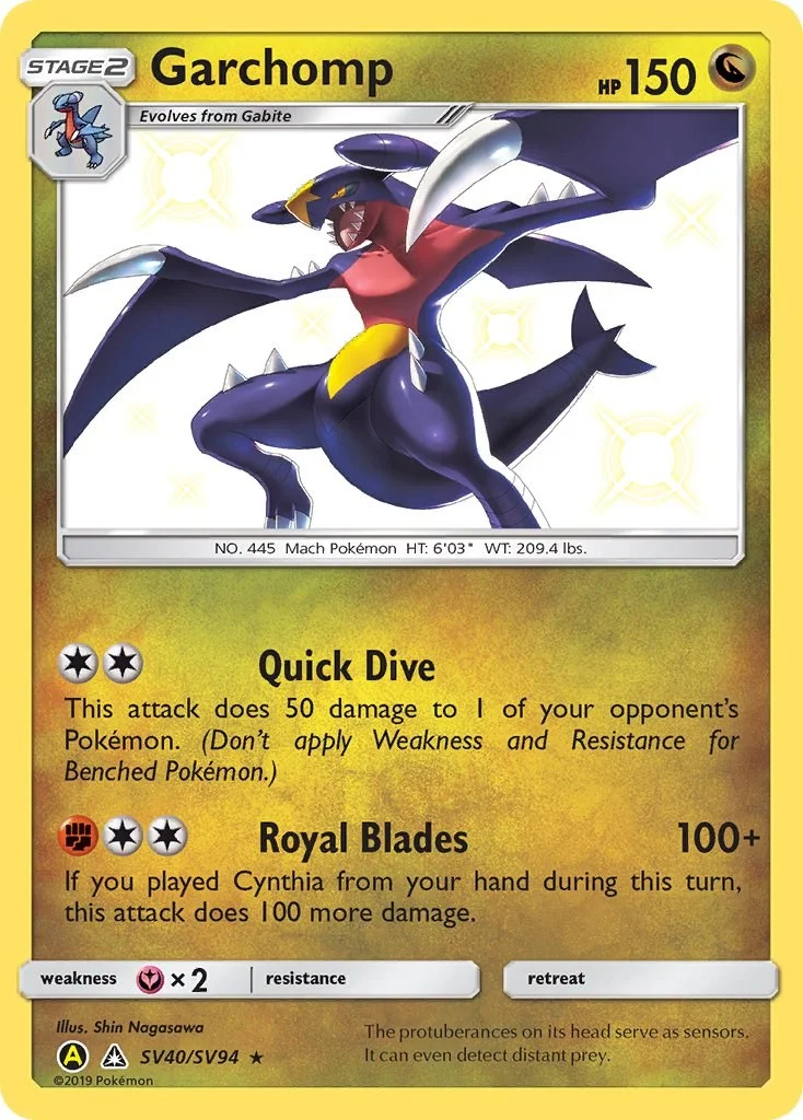 Garchomp Hidden Fates PSA 10 Pokémon card