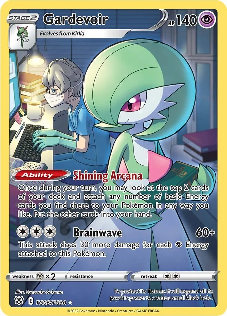 Gardevoir Astral Radiance PSA 10 Pokémon card