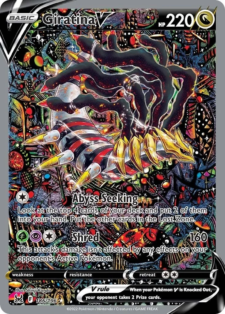 Giratina V Lost Origin PSA 10 Pokémon card