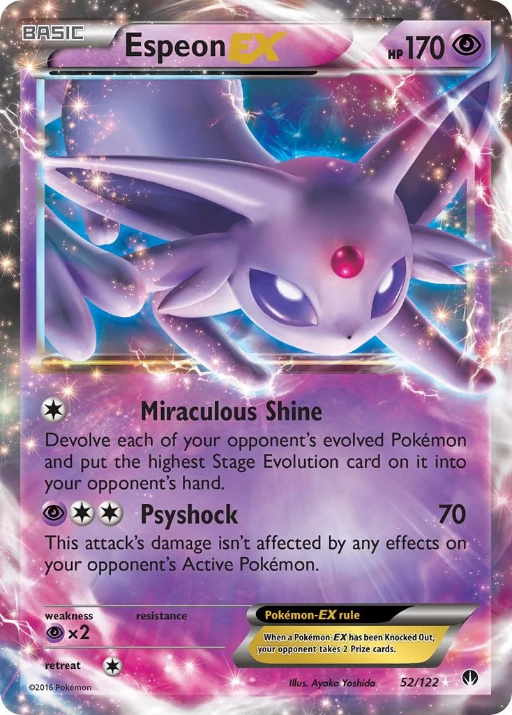 Espeon EX BREAKpoint PSA 10 Pokémon card