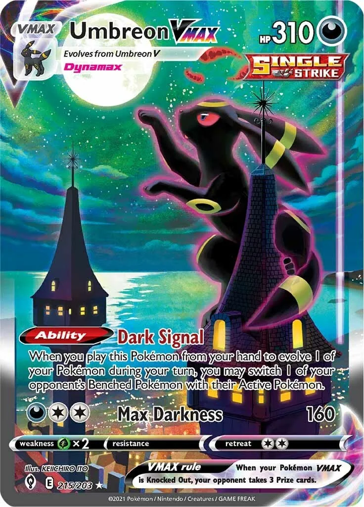 Umbreon VMAX Evolving Skies PSA 10 Pokémon card