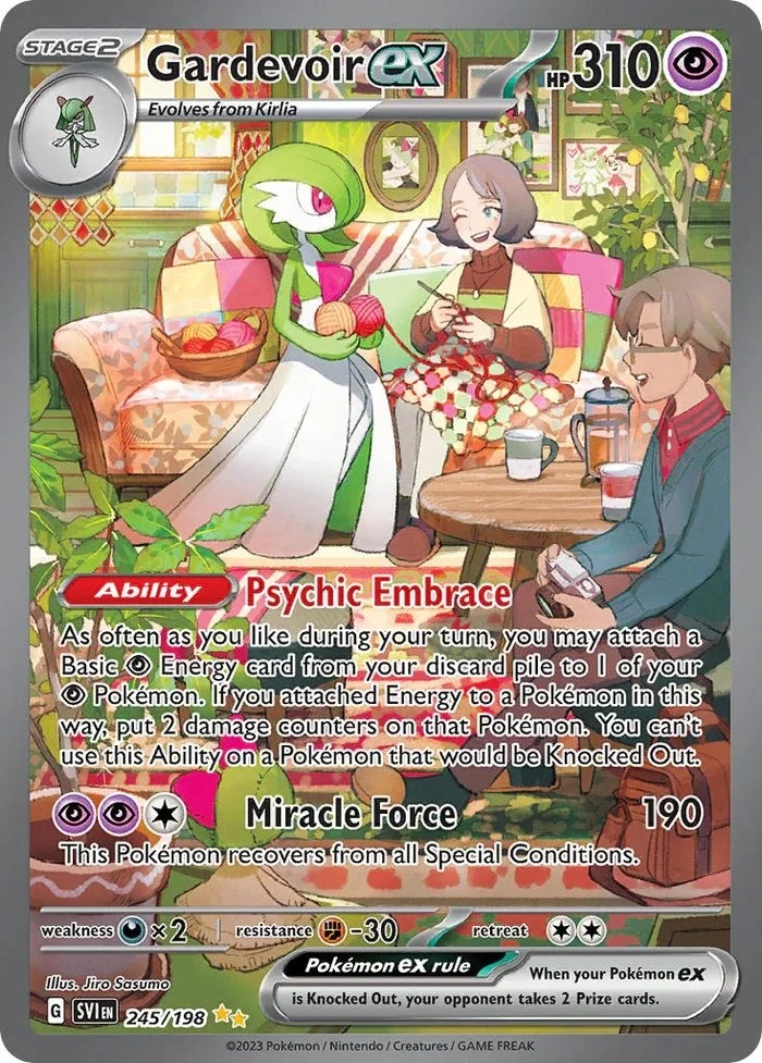 Gardevoir ex Scarlet & Violet PSA 10 Pokémon card