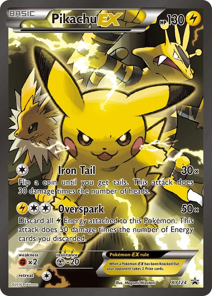 Pikachu EX Promo PSA 9 Pokémon card