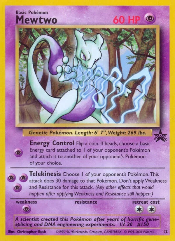 Mewtwo Promo PSA 10 Pokémon card