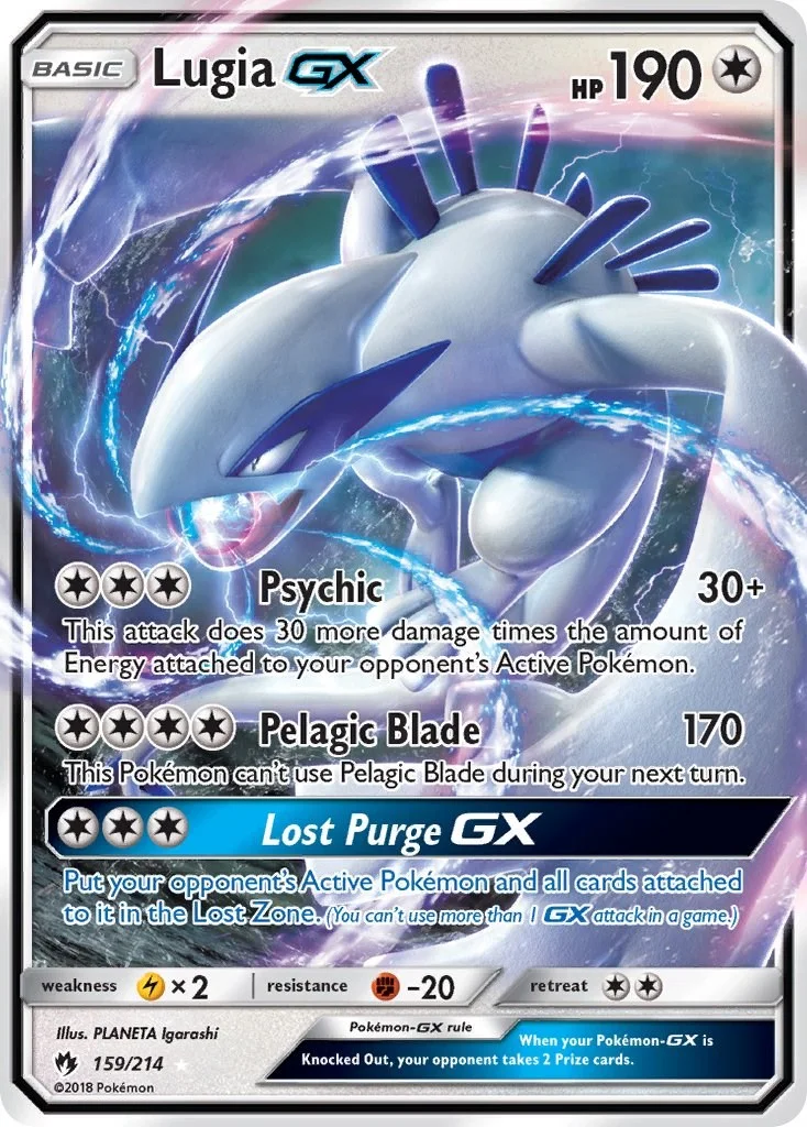 Lugia GX Lost Thunder PSA 10 Pokémon card