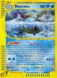 Blastoise Expedition PSA 9 Pokémon card
