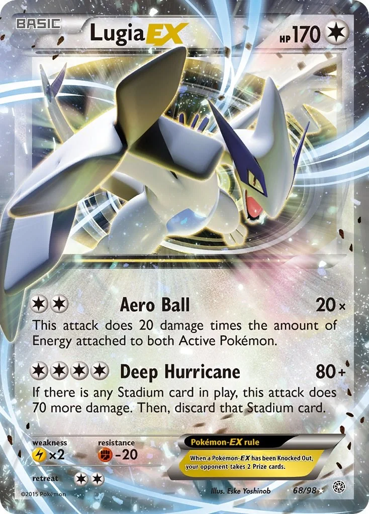 Lugia EX Ancient Origins PSA 10 Pokémon card