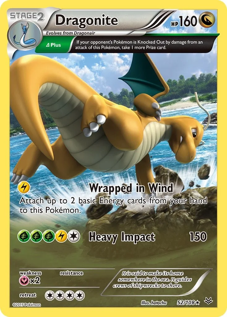 Dragonite Roaring Skies PSA 9 Pokémon card