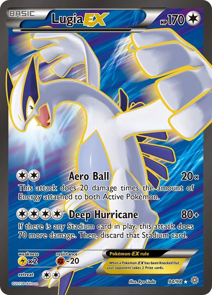 Lugia EX Ancient Origins PSA 10 Pokémon card