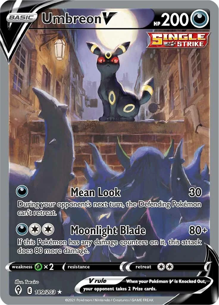 Umbreon V Evolving Skies PSA 10 Pokémon card