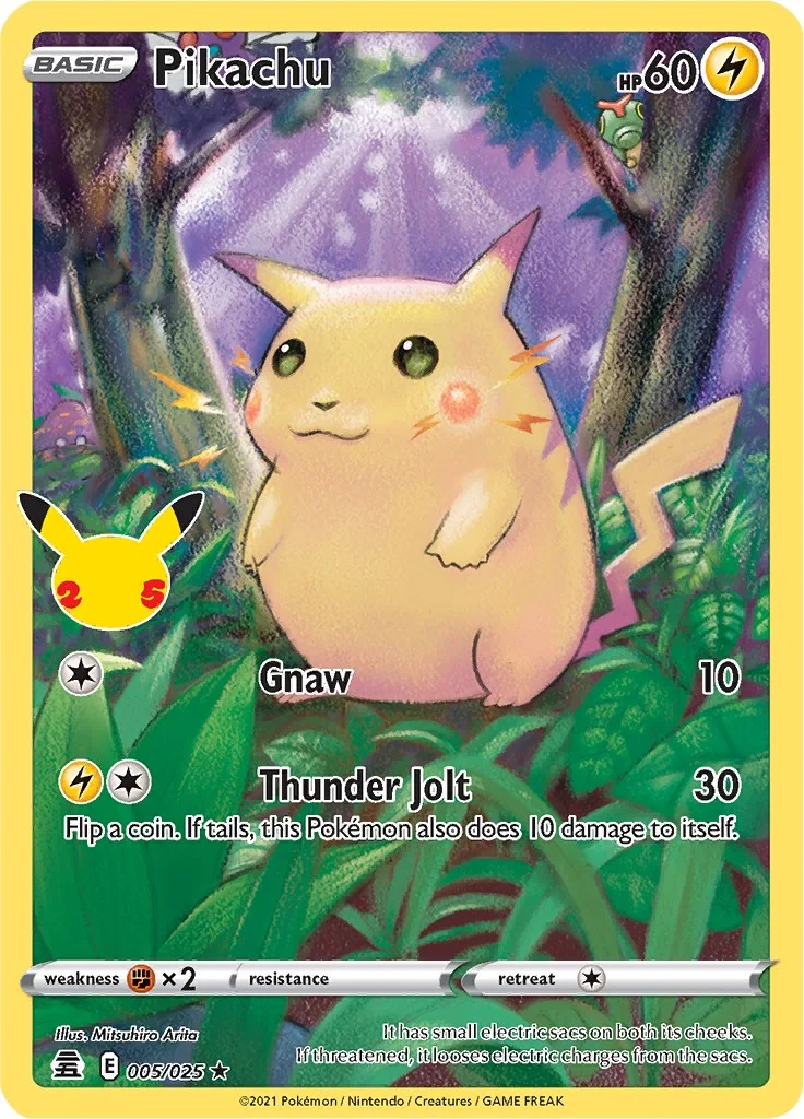 Pikachu Celebrations PSA 10 Pokémon card