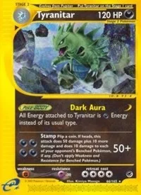 Tyranitar Expedition PSA 10 Pokémon card