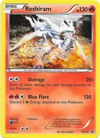 Reshiram Promo PSA 9 Pokémon card