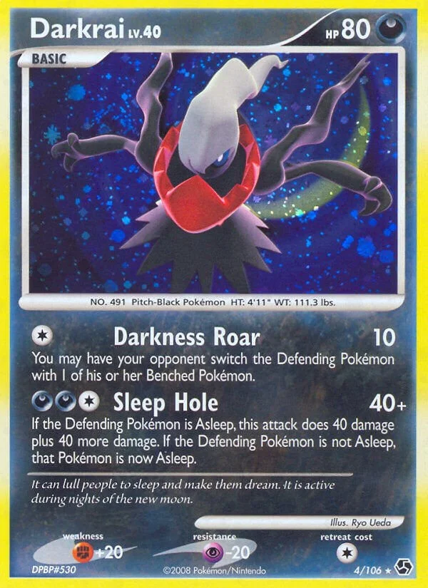 Darkrai Great Encounters PSA 9 Pokémon card