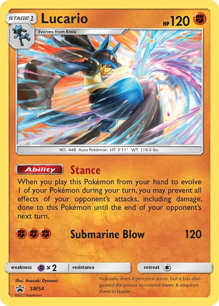 Lucario Promo PSA 9 Pokémon card